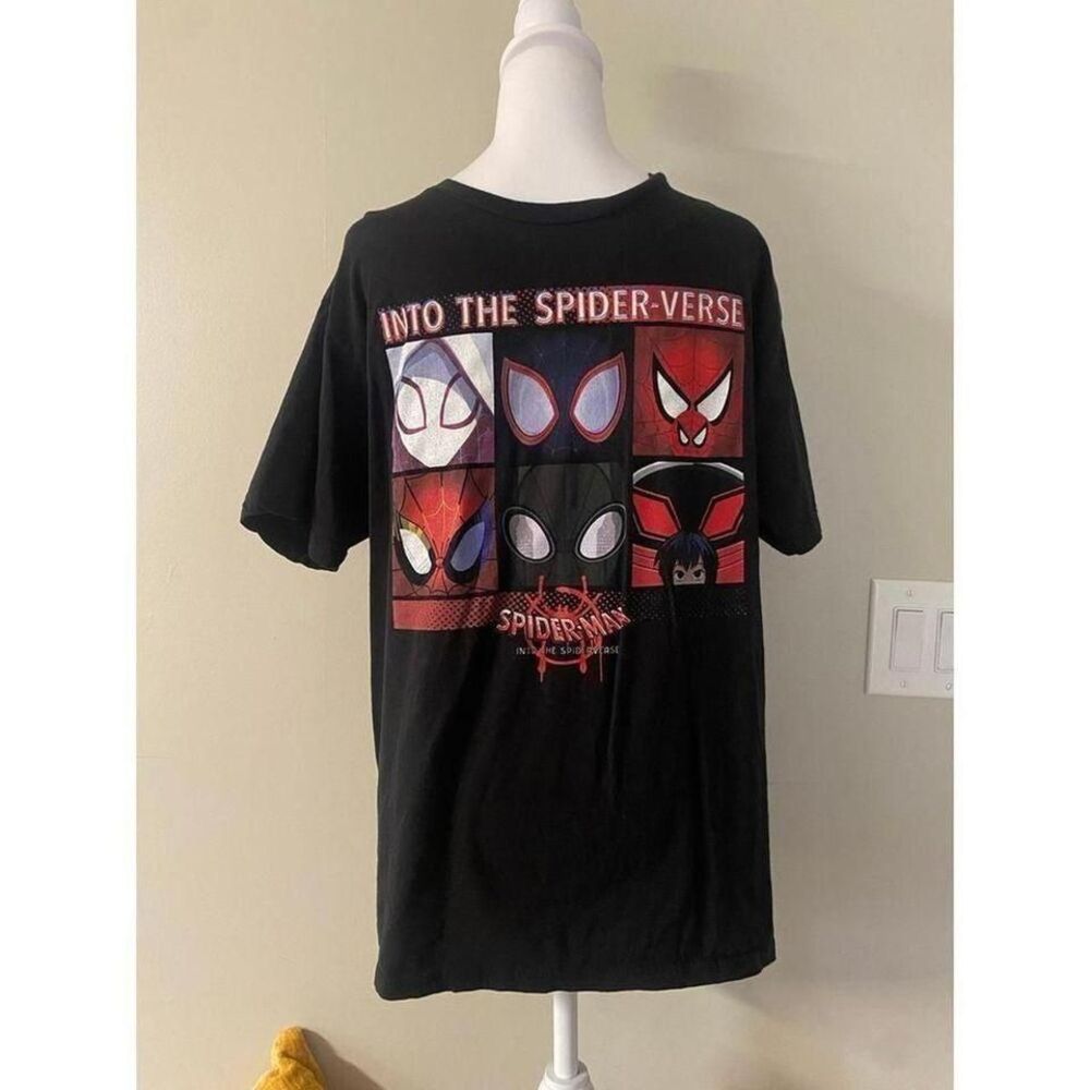 Marvel Miles Morales men's large Spider verse